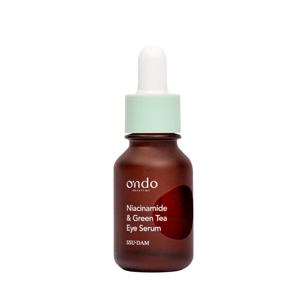Ondo Beauty 36.5, Niacinamide & Green Tea Eye Serum Ssu-Dam, ser pentru ochi cu niacinamidă și ceai verde, 15 ml
