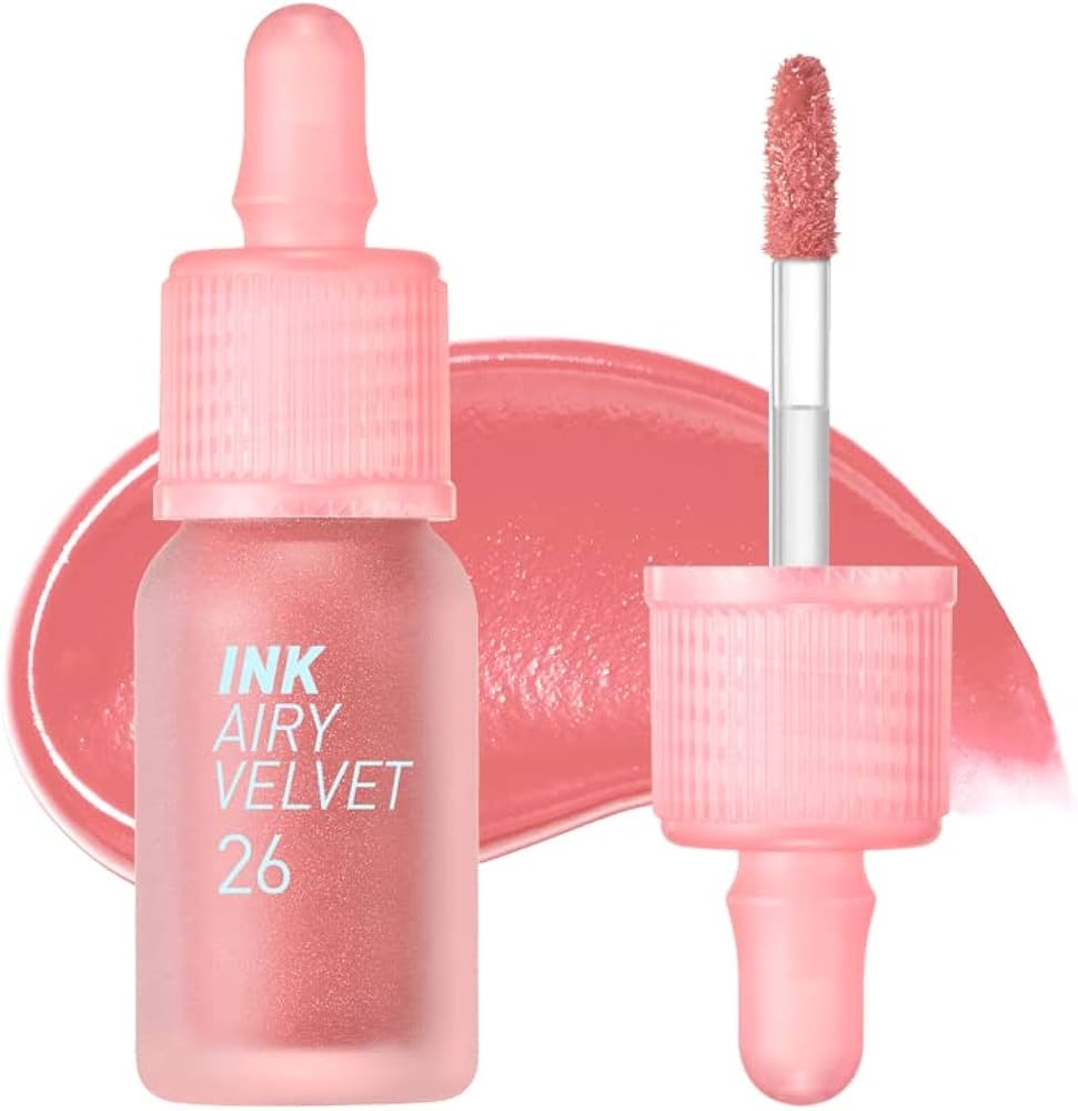 PERIPERA, Ink Airy Velvet 26 Apricot Peach, ruj de buze, 4 g