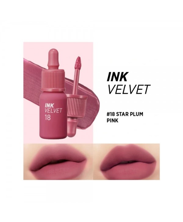 PERIPERA, Ink Velvet 18 Star Plum Pink, ruj de buze, 4 g