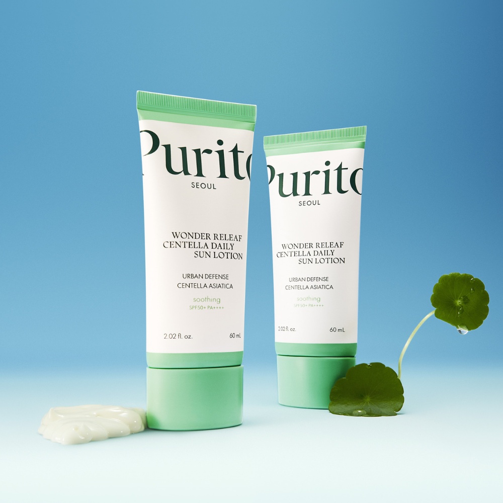 PURITO SEOUL, Wonder Releaf Centella Daily Sun Lotion, crema cu protecție solară, 60 ml - 2 | YEO