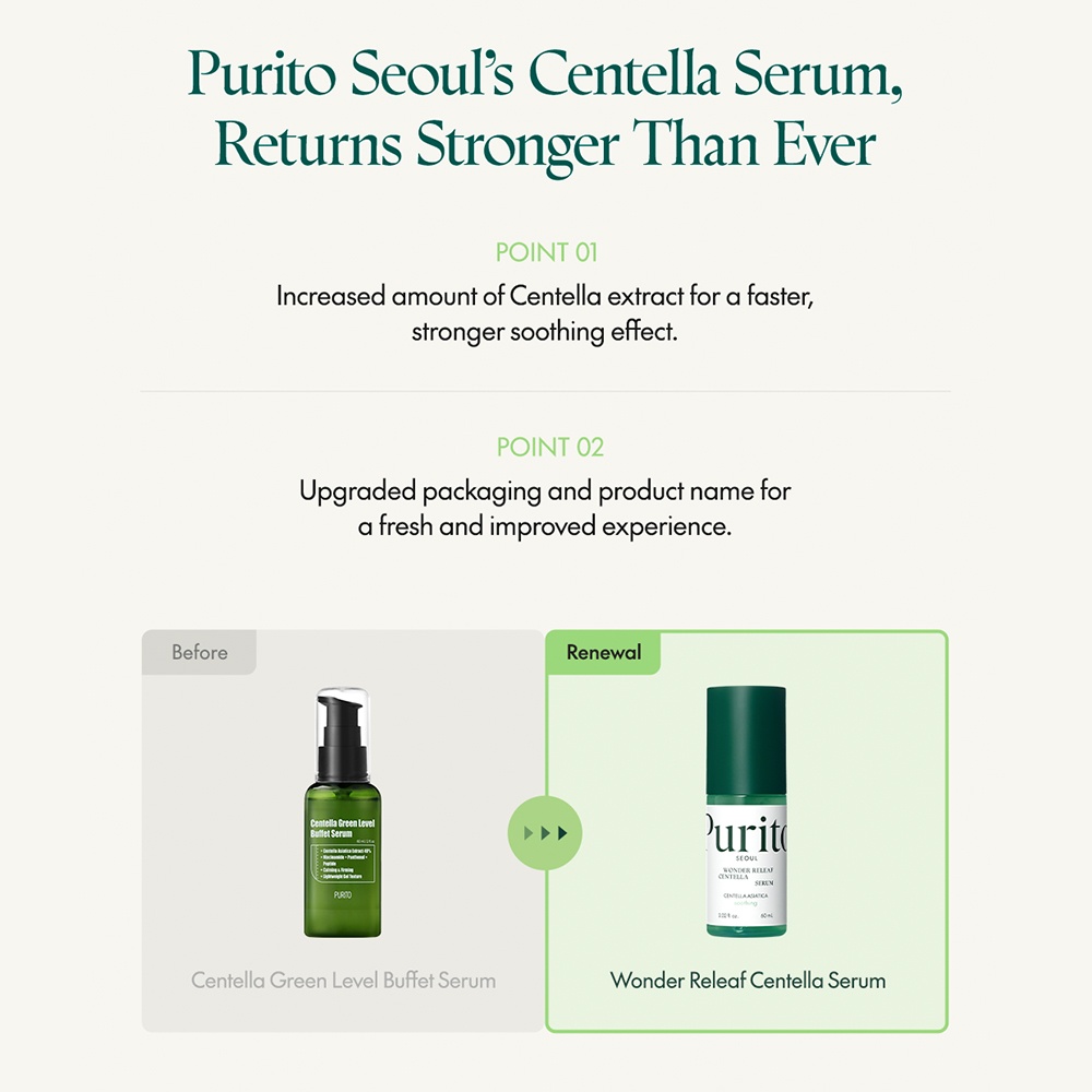 PURITO SEOUL, Wonder Releaf Centella, ser de fata , 60 ml - 3 | YEO