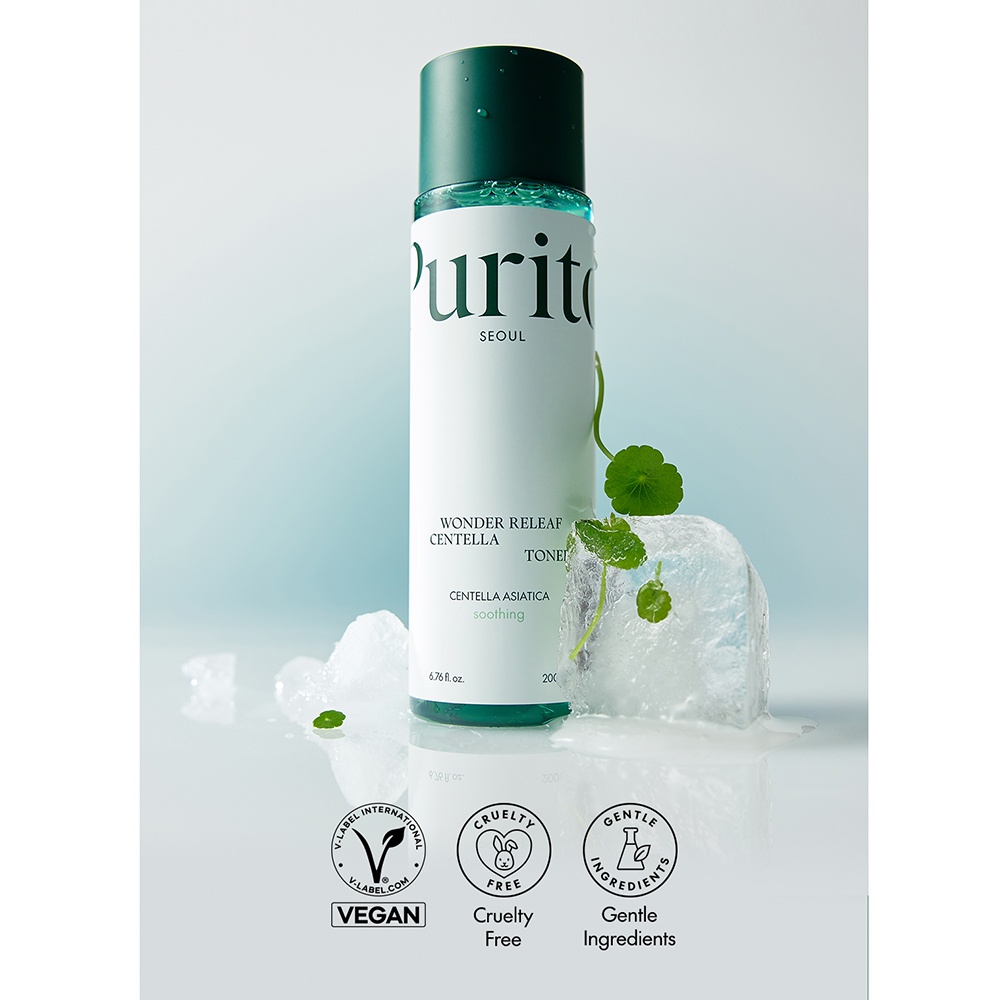 PURITO SEOUL, Wonder Releaf Centella Toner, toner calmant, 200 ml - 2 | YEO