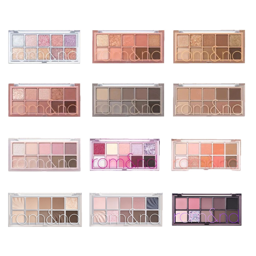 Rom&nd, Better Than Palette Energetic Series - Eye Shadow Palette - 07 Berry Fuchsia Garden , fard de pleoape , 7.5 g - 2 | YEO