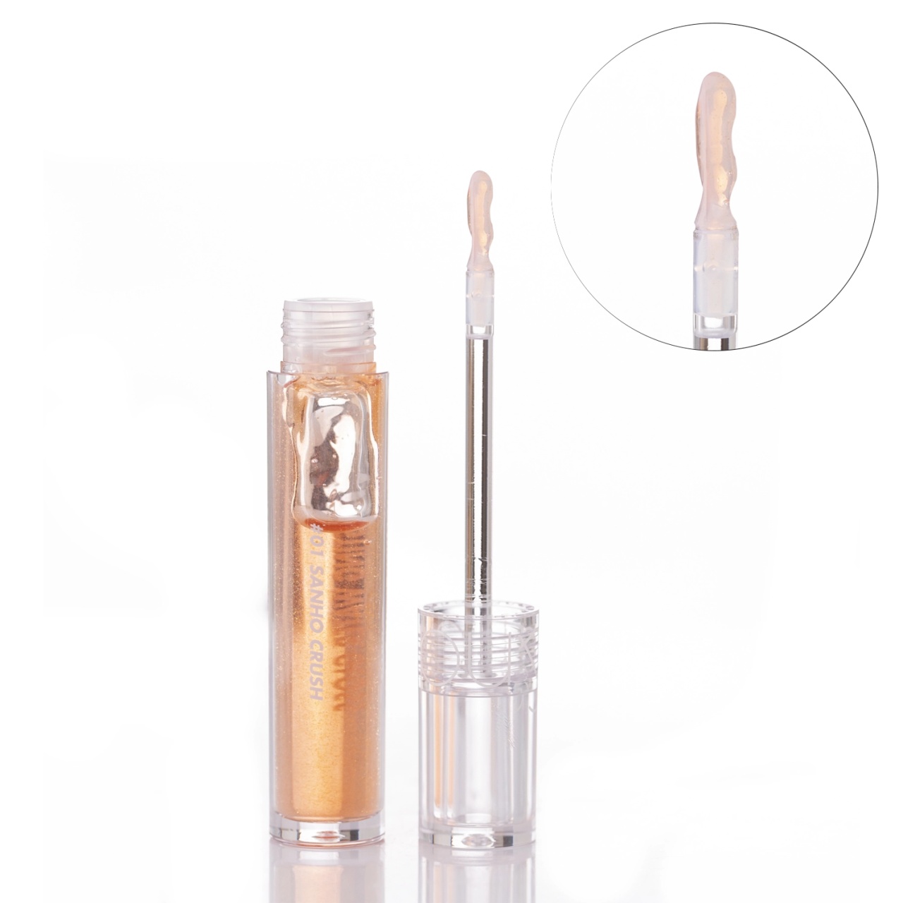 Rom&nd, Glasting Water Gloss - Lip Gloss - 01 Sanho Crush, gloss de buze cu efect de apă, 4.3 g - 2 | YEO