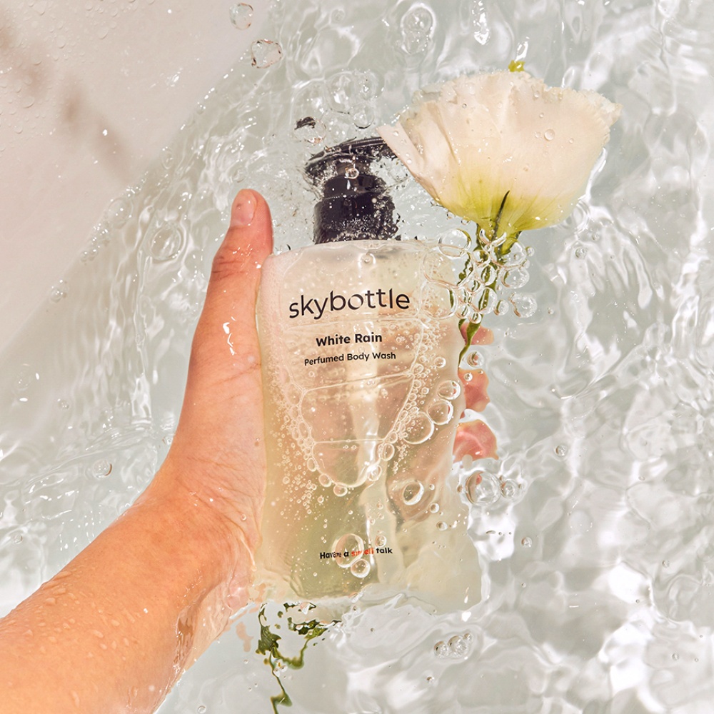 Skybottle, White Rain Perfumed Body Wash, gel de duș parfumat, 300 ml - 1 | YEO