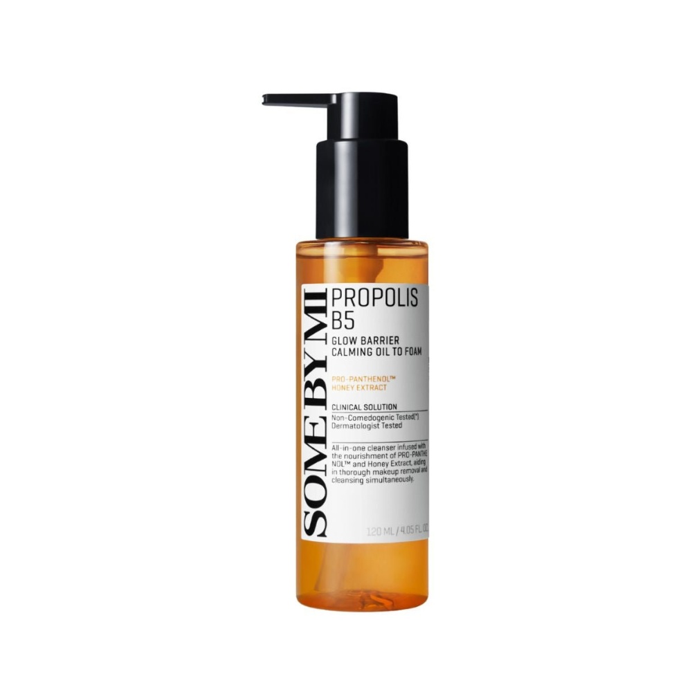 SOMEBYMI, Propolis B5 Glow Barrier Calming Oil to Foam, ulei de calmare, 120 ml