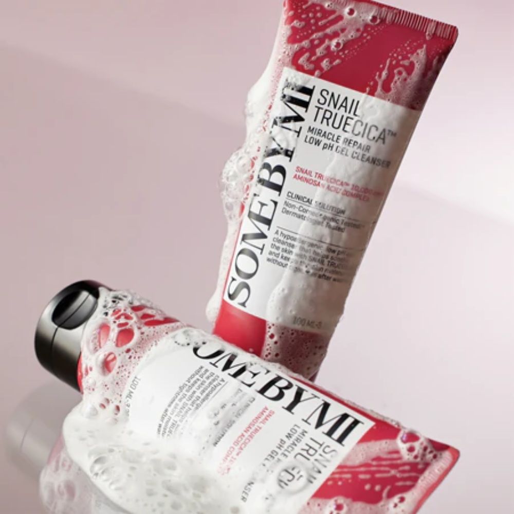 SOMEBYMI , Snail TrueCICA Miracle Repair Low pH Gel Cleanser, gel de curățare cu ph scăzut, 100 ml