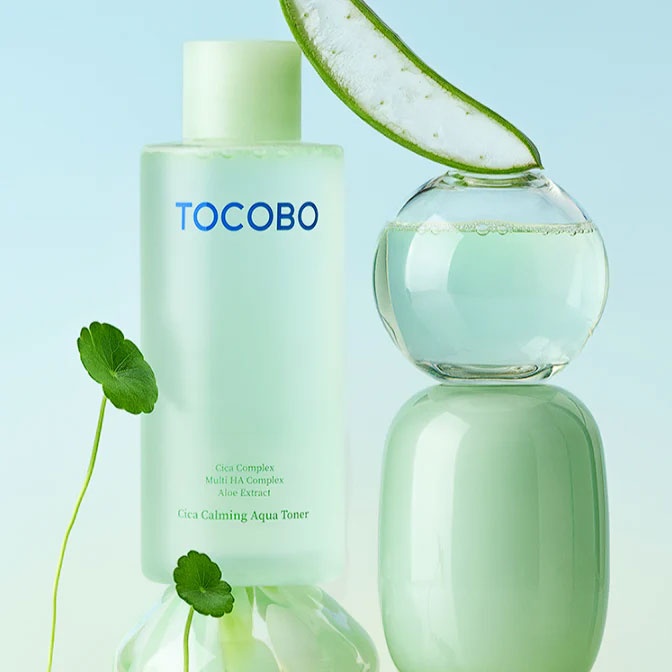 TOCOBO, Cica Calming Aqua Toner, toner facial, 200 ml