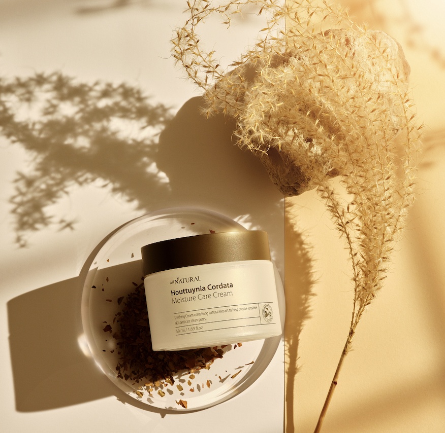 All Natural, Houttuynia Cordata Moisture Care Cream, cremă hidratantă pentru îngrijire, 50 ml - 3 | YEO