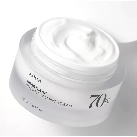 ANUA, Heartleaf 70 Intense Calming Cream, cremă de calmare, 50 ml - 1 | YEO