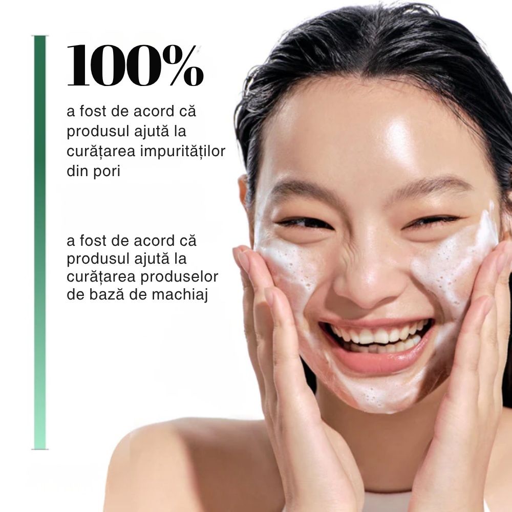 ANUA, Heartleaf Quercetinol Pore Deep Cleansing Foam, spumă pentru curățare , 150 ml - 2 | YEO