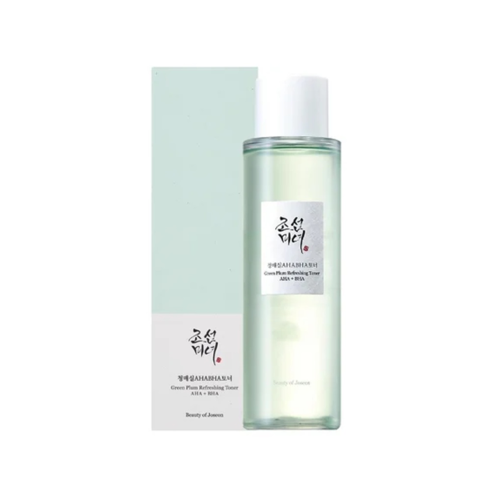 Beauty of Joseon, Refreshing Facial Toner Green Plum AHA + BHA, toner facial, 150 ml - 2 | YEO