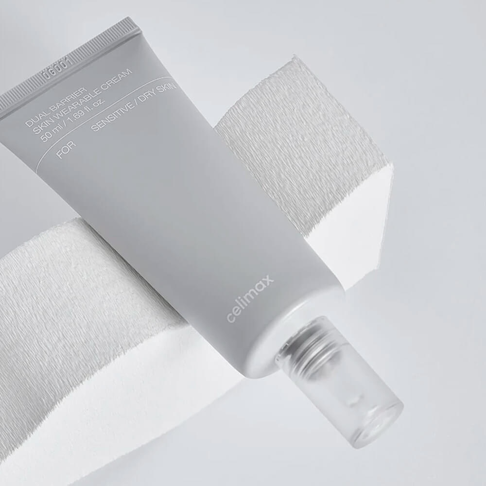 Celimax, Dual Barrier Skin Wearable Cream - Lightweight Face Cream with Ceramides , cremă de față ușoară cu ceramide, 50 ml - 2 | YEO