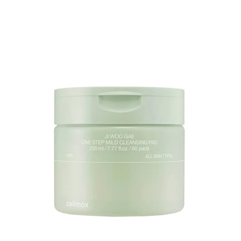 Celimax, Ji.Woo.Gae One Step Mild Cleansing Pad - Facial Cleansing Pads , tampoane de curățare blândă a feței , 60 buc