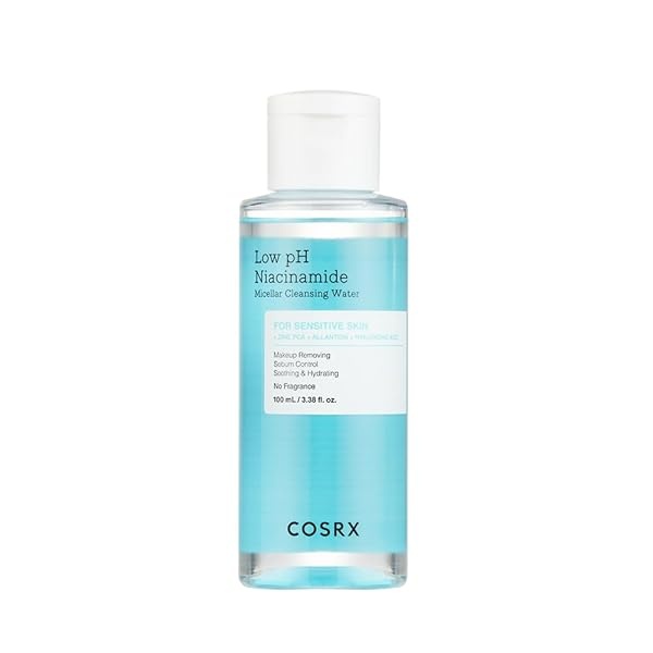 COSRX, Low pH Niacinamide Cleansing Water, apă micelară cu niacinamidă, 100 ml