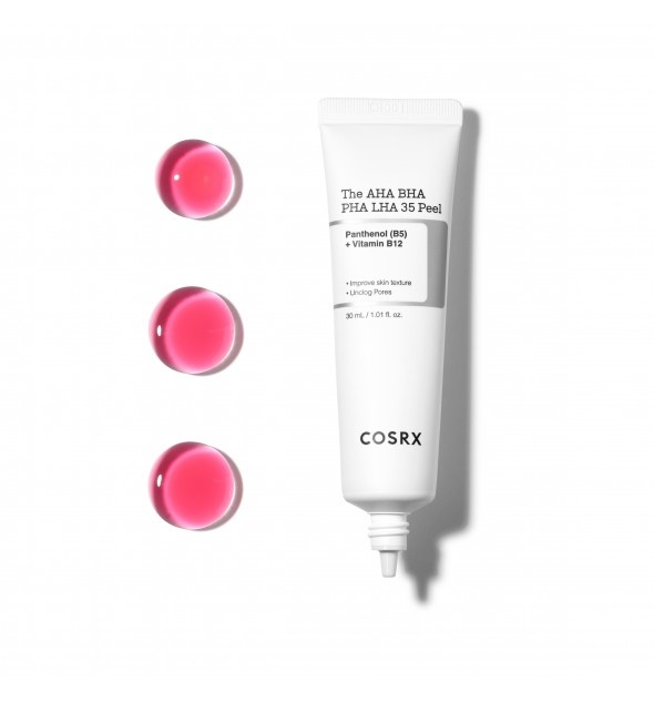 COSRX, The Aha Bha Pha Lha 35 Peel, gel exfoliant, 30 ml