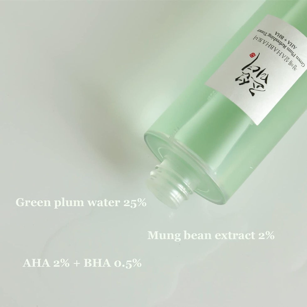 (DUPLICAT) Beauty of Joseon, Green Plum Refreshing Toner : AHA + BHA , toner facial, 150 ml - 3 | YEO