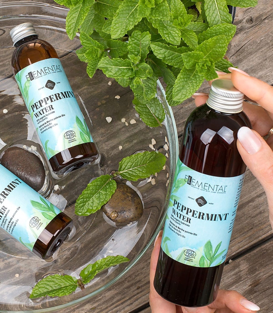Ellemental, Apă de Mentă Bio, 100 ml - 3 | YEO