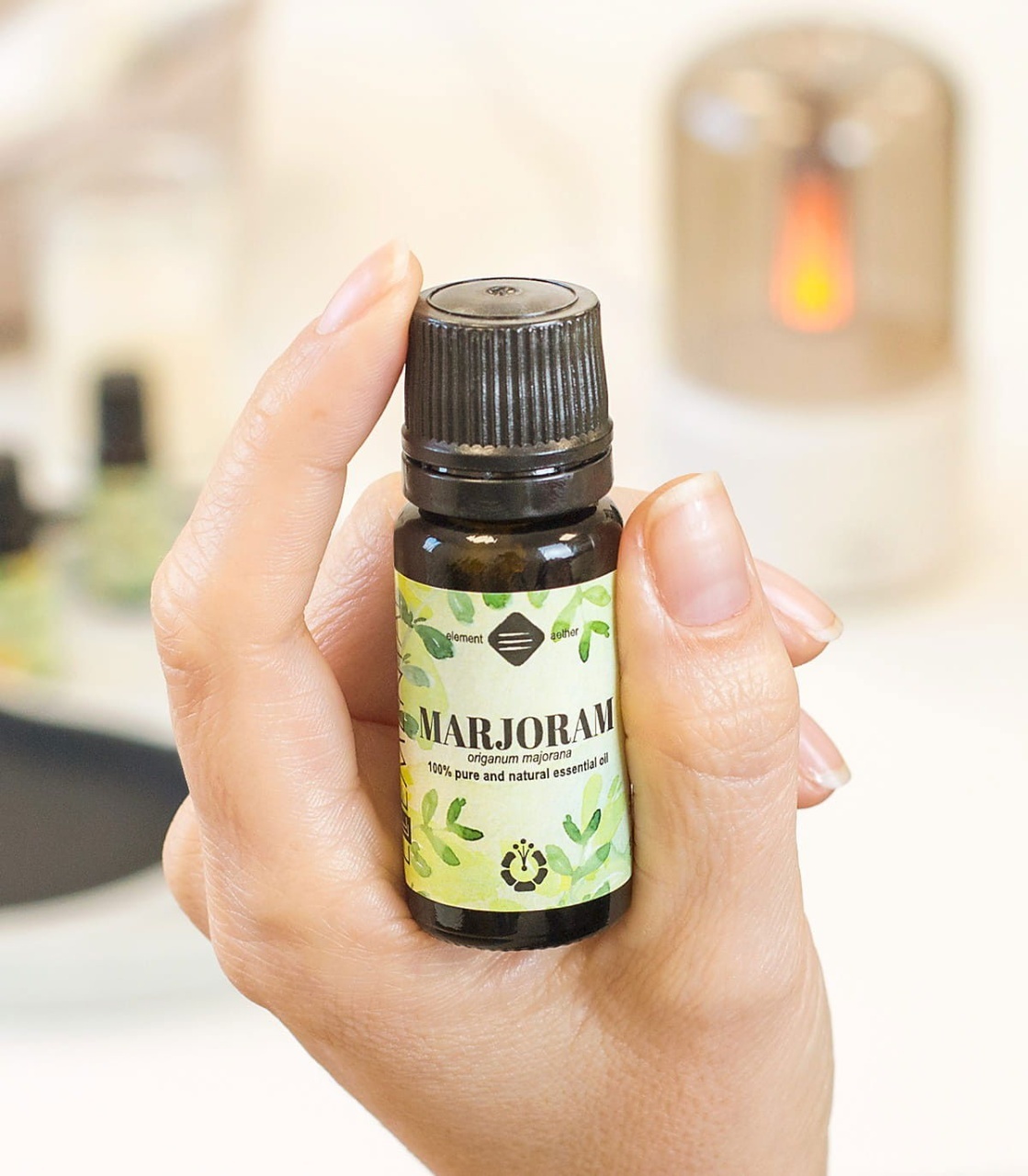 Ellemental, Ulei esențial de Măghiran, 10 ml - 2 | YEO