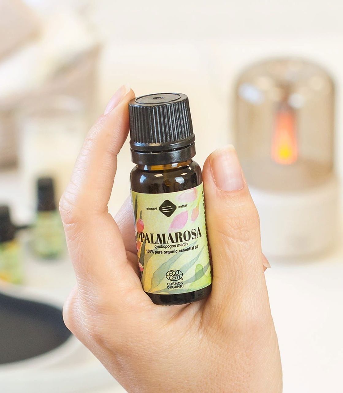 Ellemental, Ulei esențial de Palmarosa Bio, 10 ml - 2 | YEO