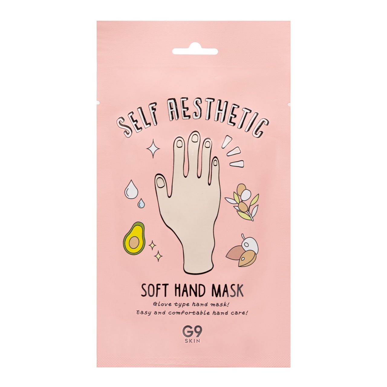 G9SKIN, Hand Mask Self Aesthetic Soft Hand Mask, mască de maini, 9 g