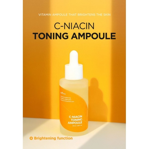 ISNTREE, C-Niacin Toning Ampoule, ser cu extracte de cătină 68 % , 50 ml - 2 | YEO