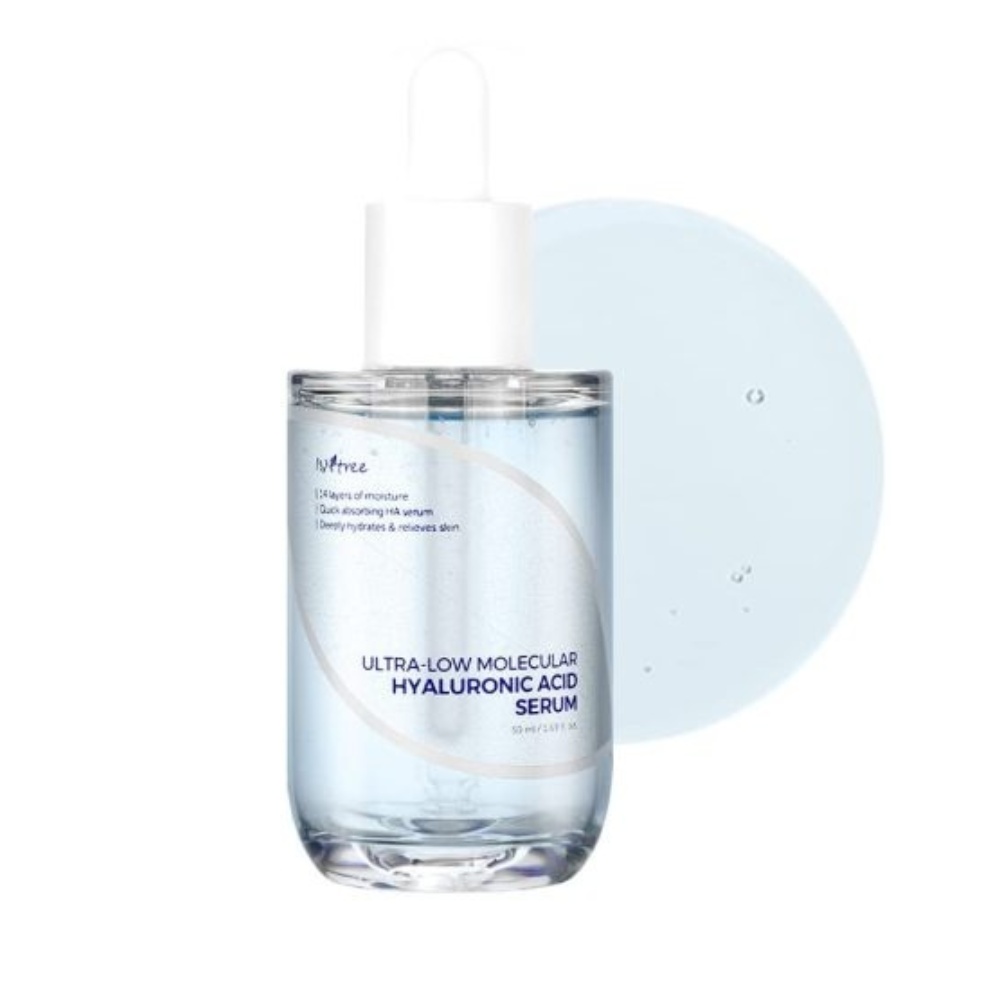 ISNTREE, Ultra-low Molecular Hyaluronic Acid Serum, ser cu acid hialuronic, 50 ml