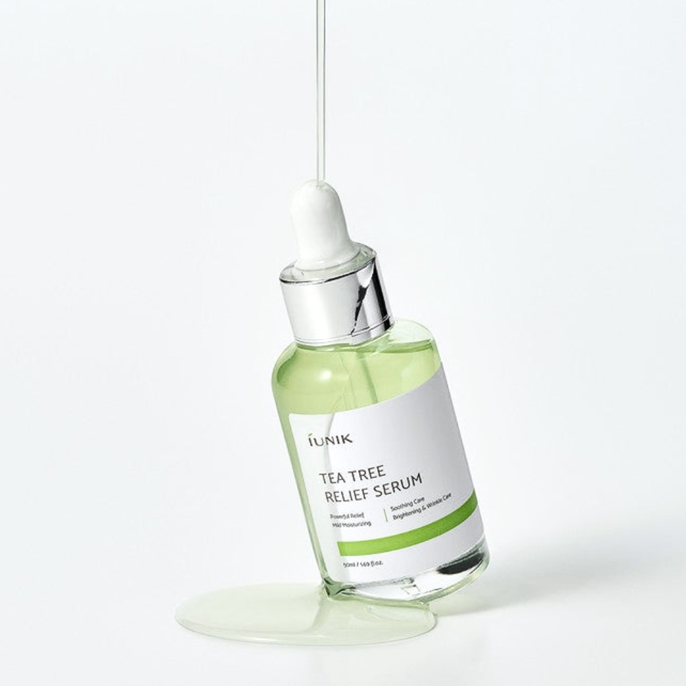 IUNIK, Tea Tree Relief Serum, ser cu extract de arbore de ceai, 50 ml - 1 | YEO