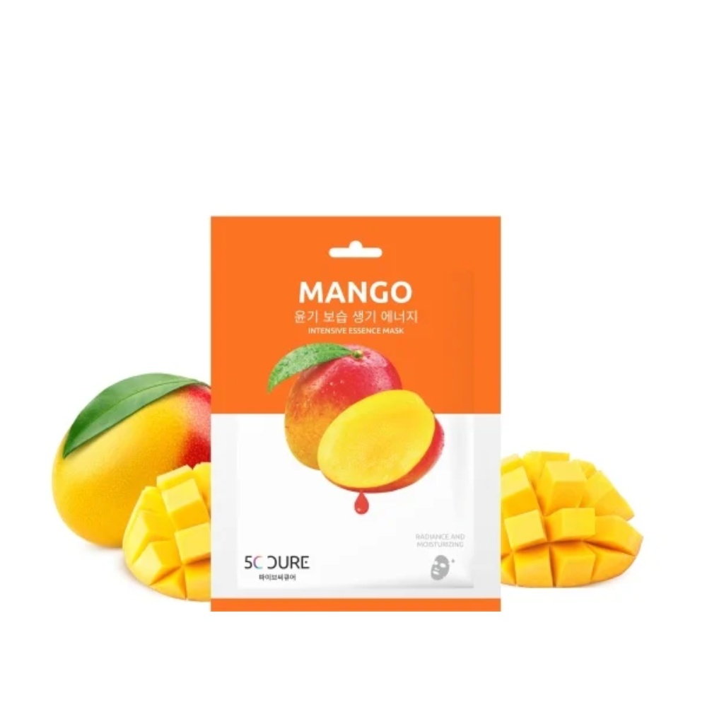 Jkosmec, Mango Intensive Essence Mask, mască intensă cu esență de mango, 25 ml
