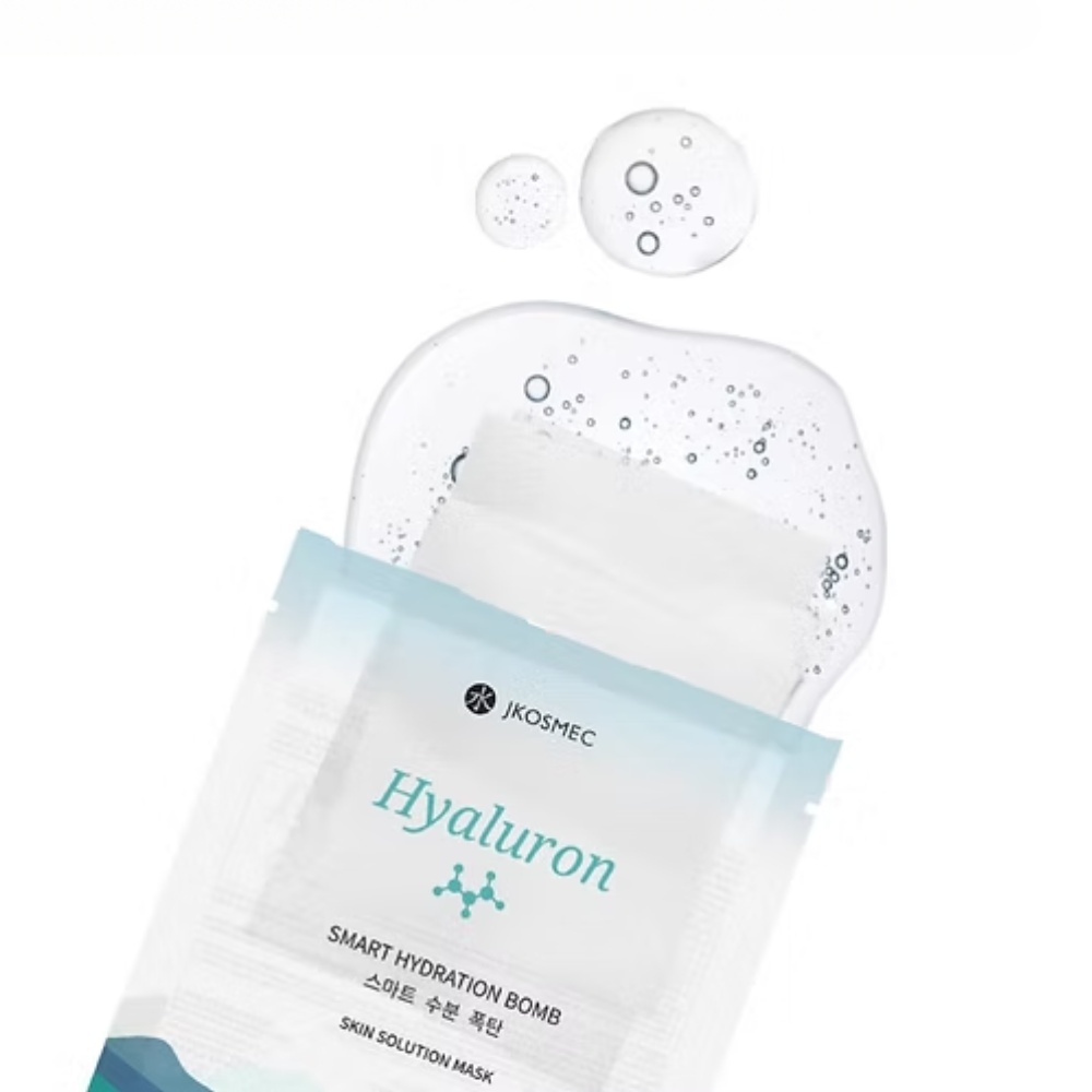 Jkosmec, Skin Solution Hyaluron Mask, mască cu Hyaluron, 25 ml