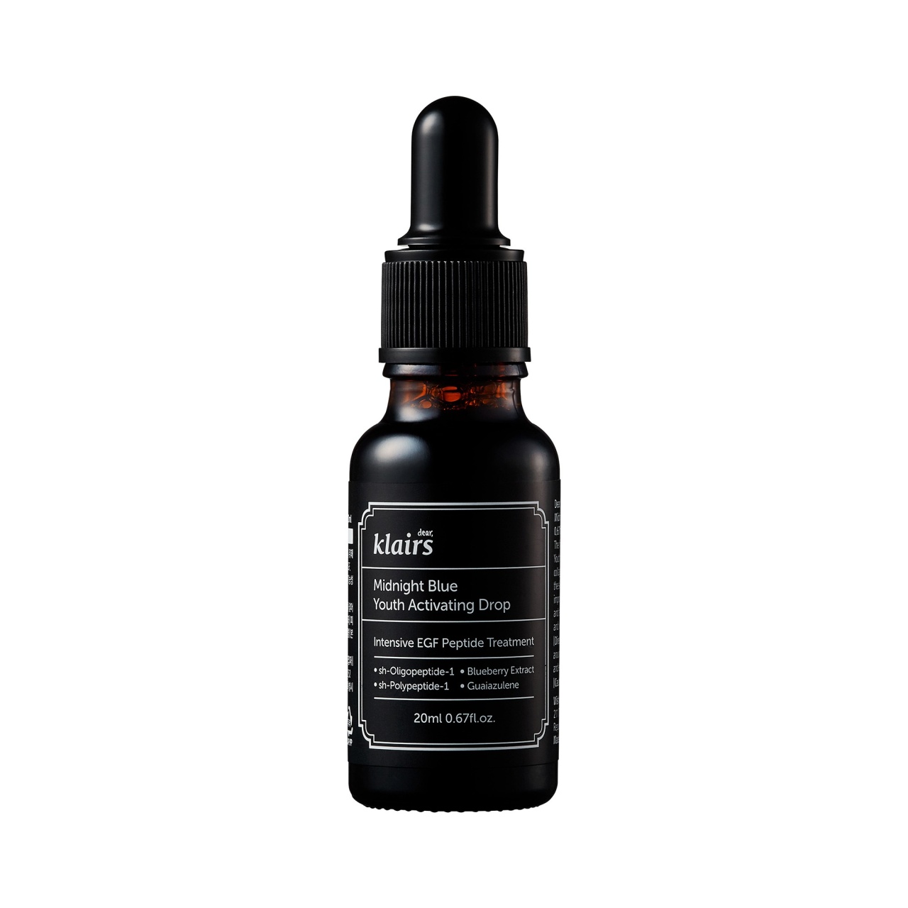 Klairs, Midnight Blue Youth Activating Drop, ser activator de tinerețe, 20 ml