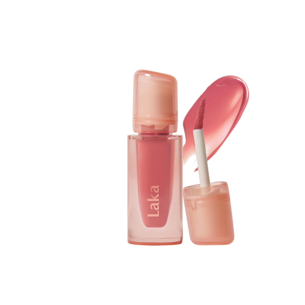 LAKA, Jelling Nude Gloss #303 Peach ring, luciu de buze, 4.5 g - 2 | YEO