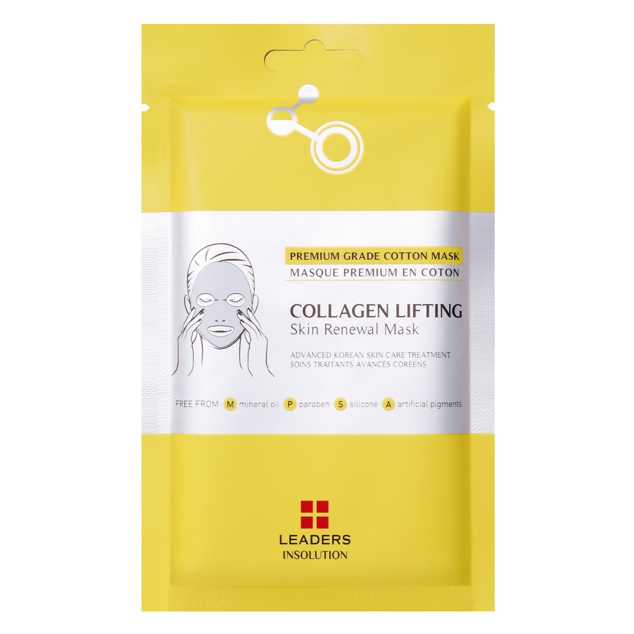Leaders, Collagen Lifting Skin Renewal Mask, mască de regenerare a pielii, 25 ml