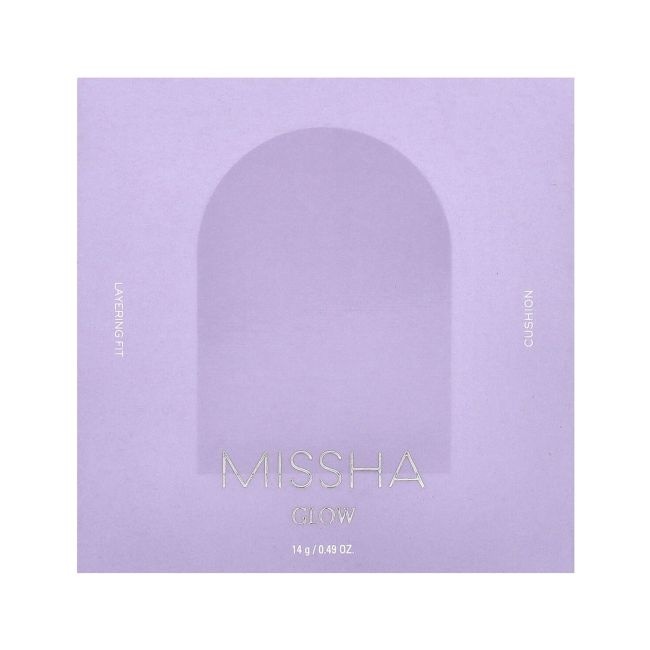 MISSHA, Glow Layering Fit Cushion Refill (No.17 Ivory), rezervă fond de ten, 14 g - 1 | YEO