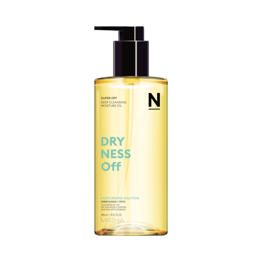 MISSHA, Super Off Cleansing Oil Dryness Off , ulei de curățare pentru ten uscat , 305 ml