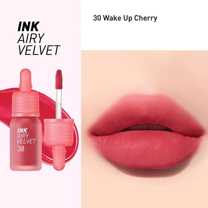 PERIPERA, Ink Airy Velvet 30 Wake Up Cherry, ruj de buze, 4 g