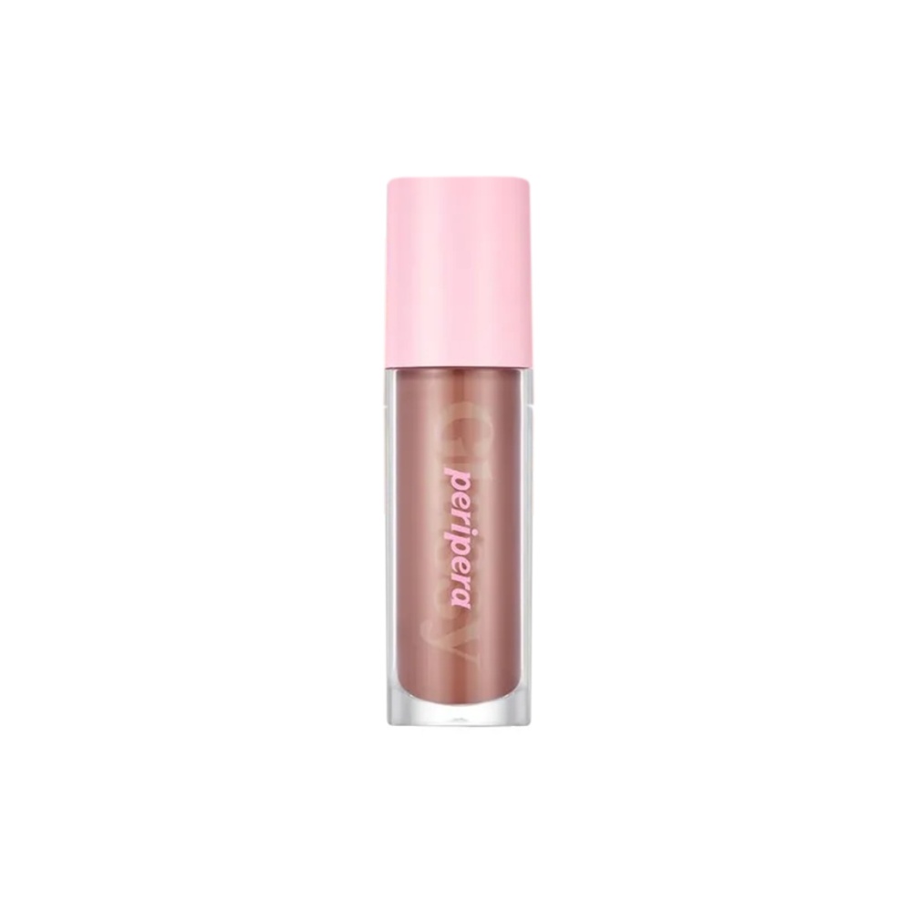 PERIPERA, Ink Glasting Lip Gloss 02 Edge Nude, luciu de buze, 4.5 ml