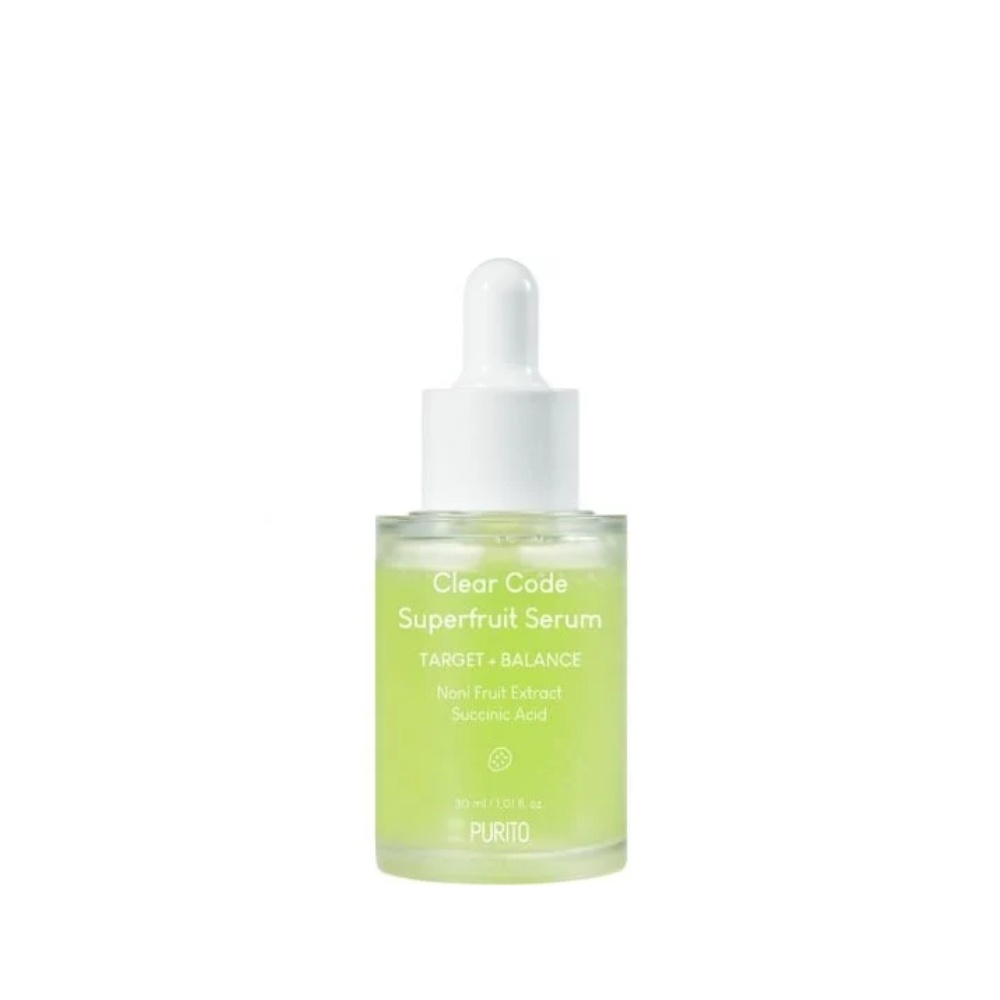 PURITO SEOUL, Clear Code Superfruit Serum, ser pentru ten, 30 ml