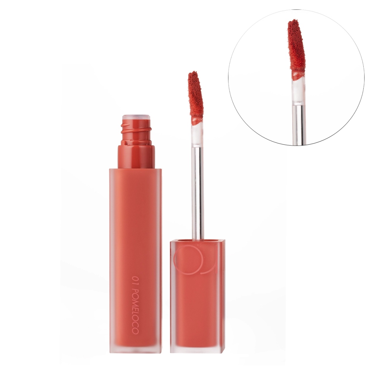 Rom&nd, Blur Fudge Tint - Smoothing Lip Tint - 01 Pomeloco , ruj lichid de buze cu un finisaj mat, 5 g - 1 | YEO