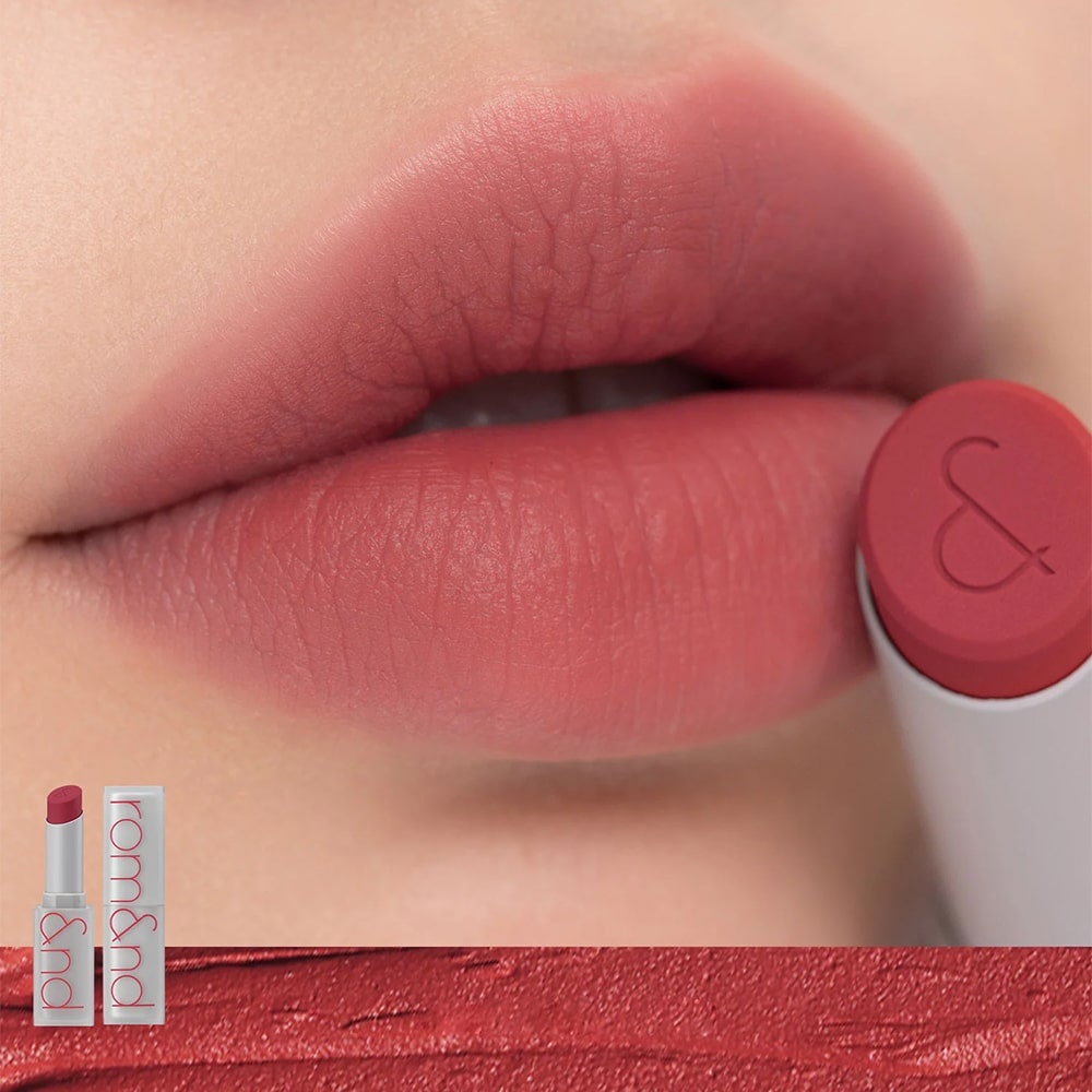 Rom&nd, Zero Matte Lipstick - 01 Dusty Pink , ruj de buze mat , 3 g - 1 | YEO