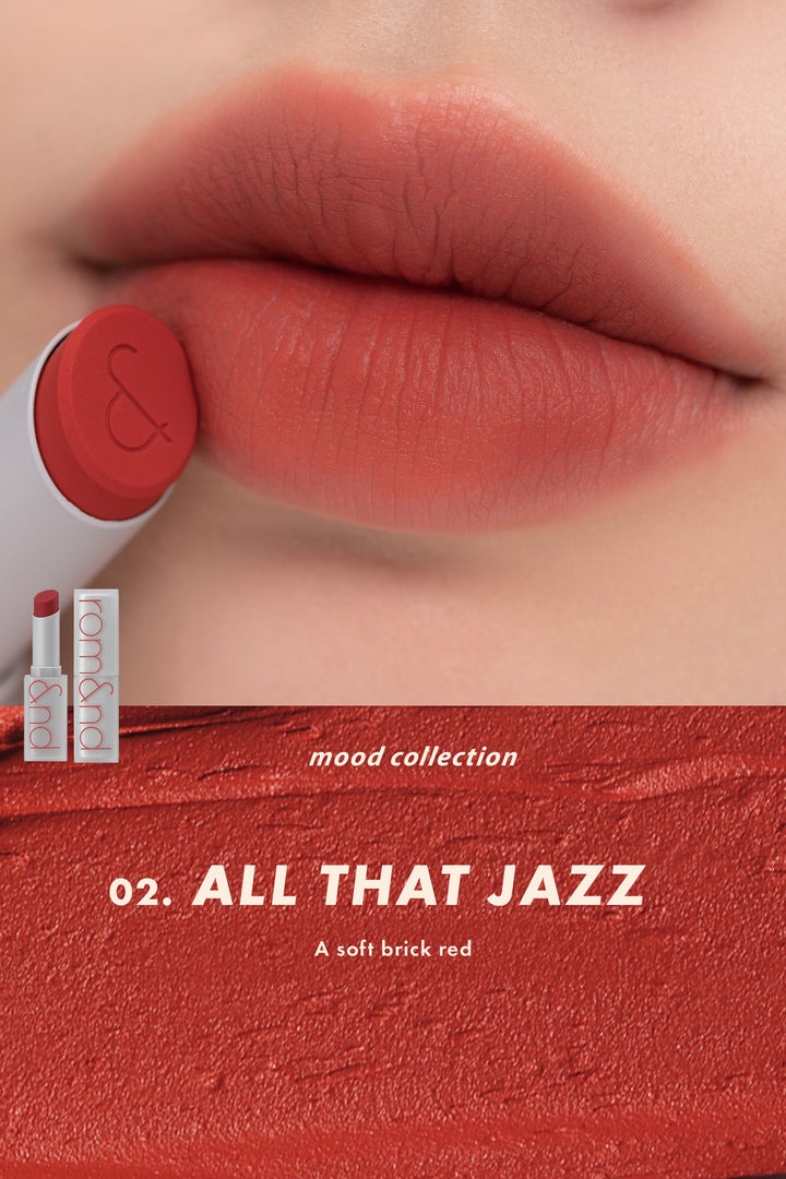 Rom&nd, Zero Matte Lipstick - 02 All The Jazz , ruj de buze mat , 3 g - 1 | YEO