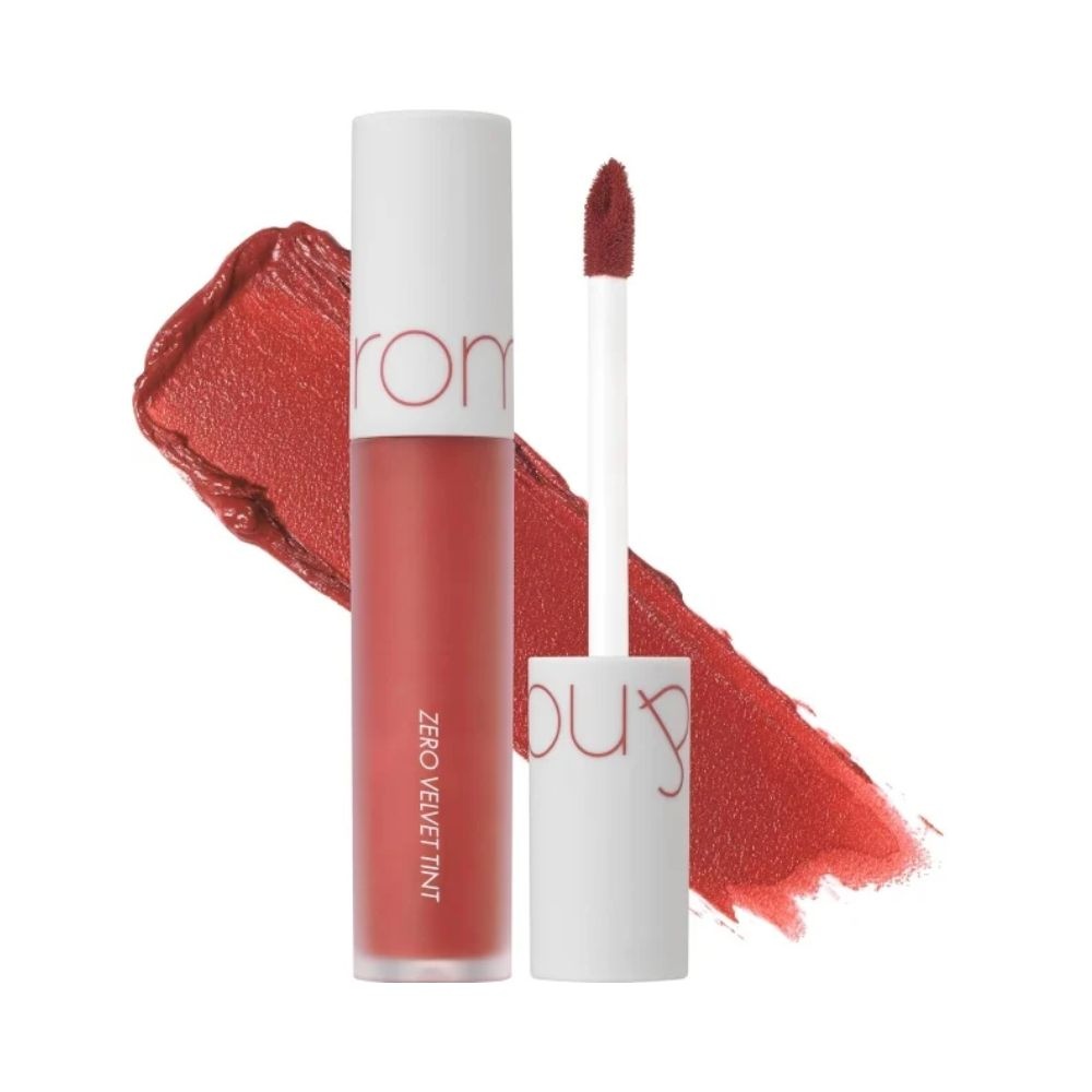 Rom&nd, Zero Velvet Tint - Matte Velvet Lip Tint - 02 Joyful , ruj de buze cu finisaj mat , 5.5 g