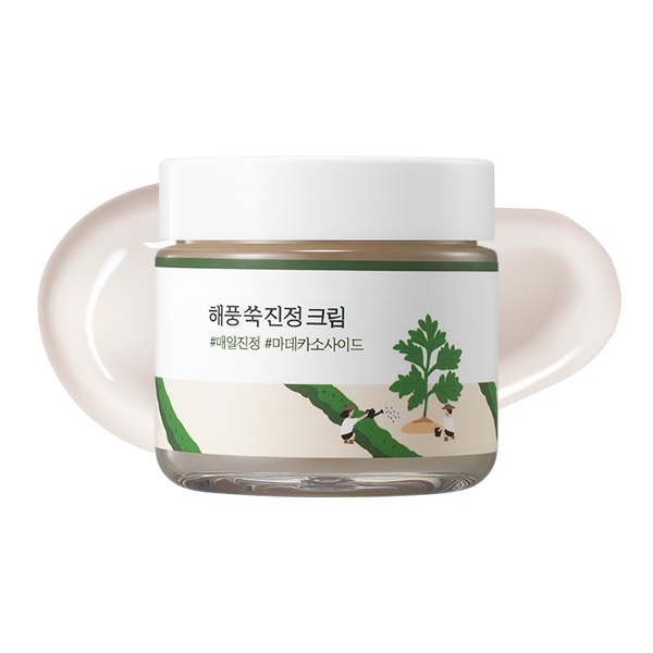 ROUND LAB, Mugwort Calming Cream, cremă calmantă, 80 ml