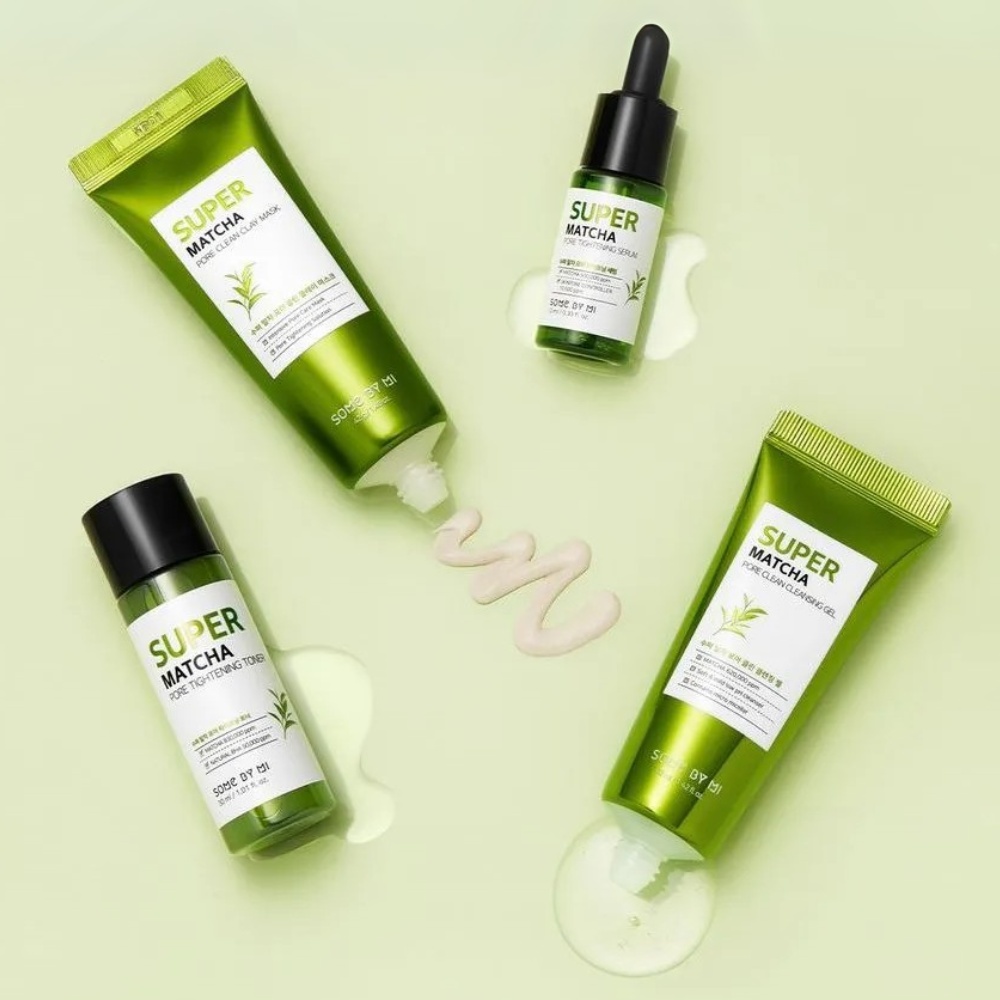 SOMEBYMI , Super Matcha Pore Care Starter Kit, set de ingrijire, 124 ml - 1 | YEO