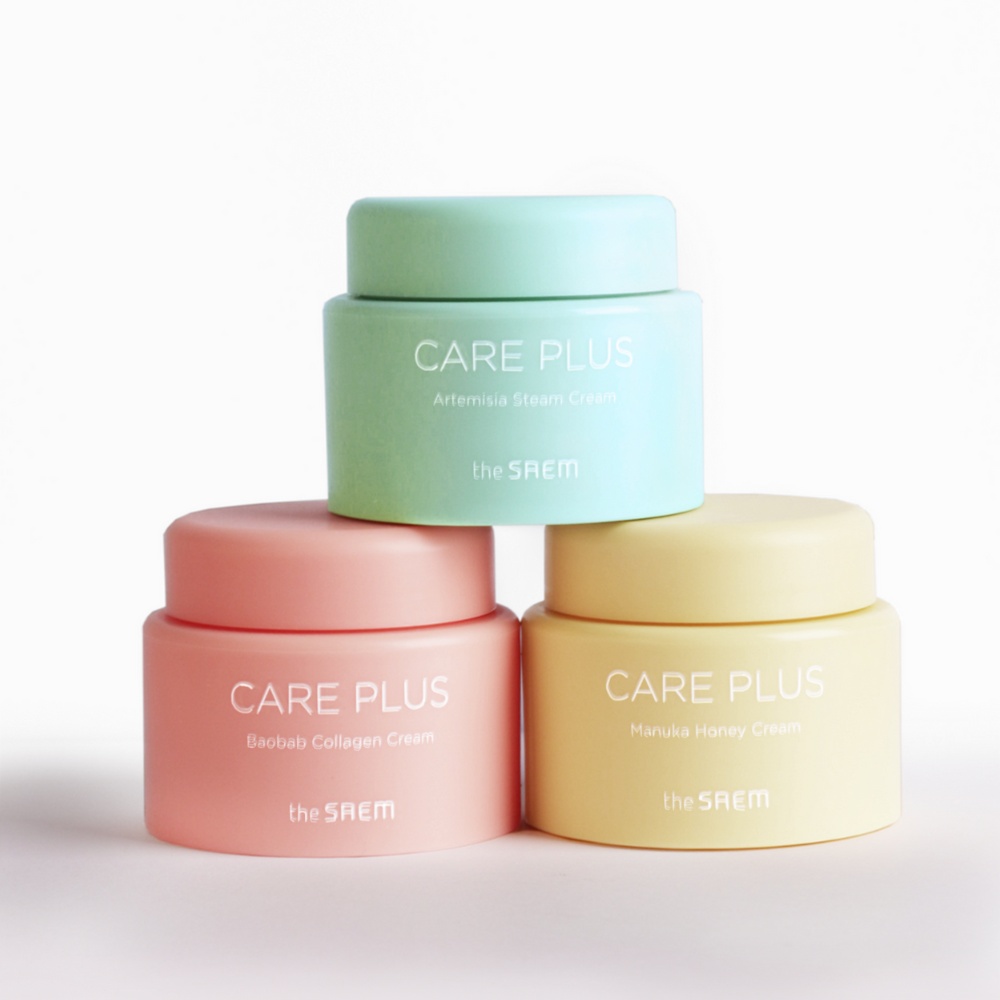 THE SAEM, Care Plus Baobab Collagen Cream, cremă cu colagen si baobab, 100 ml - 2 | YEO