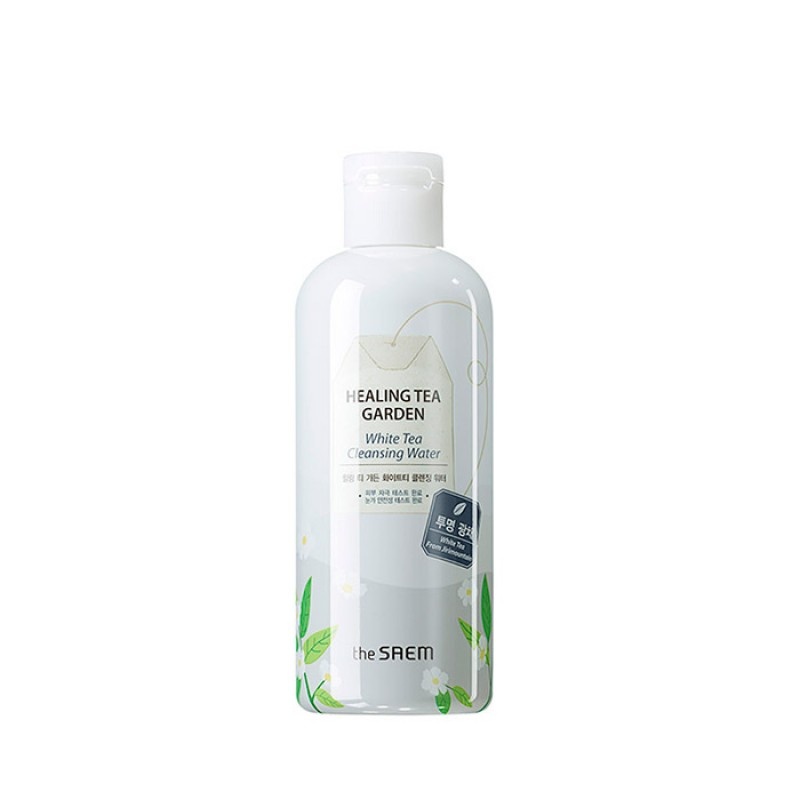 THE SAEM, Healing Tea Garden White Tea Cleansing Water, apă de curățare cu ceai alb, 300 ml