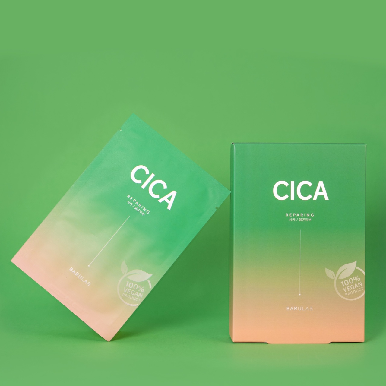 Barulab, The Clean Vegan Mask - Cica, mască vegană, 23 g - 2 | YEO