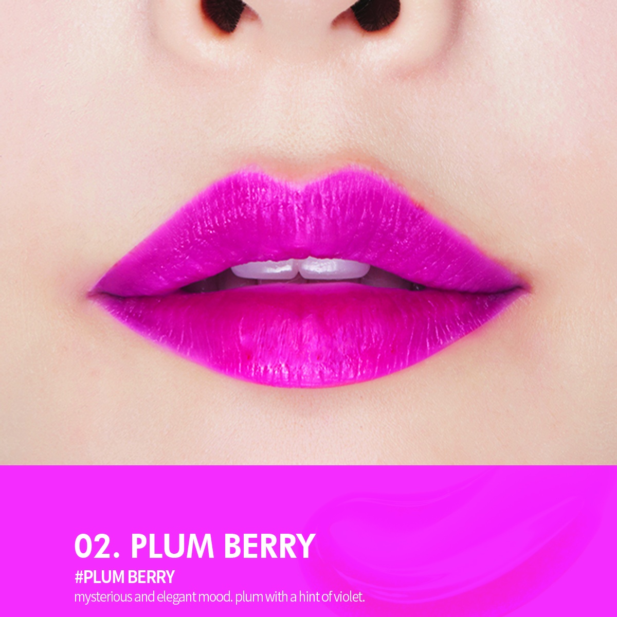 BERRISOM, My Lip Tint Pack Plum Berry, nuanțator de buze, 15 g - 2 | YEO