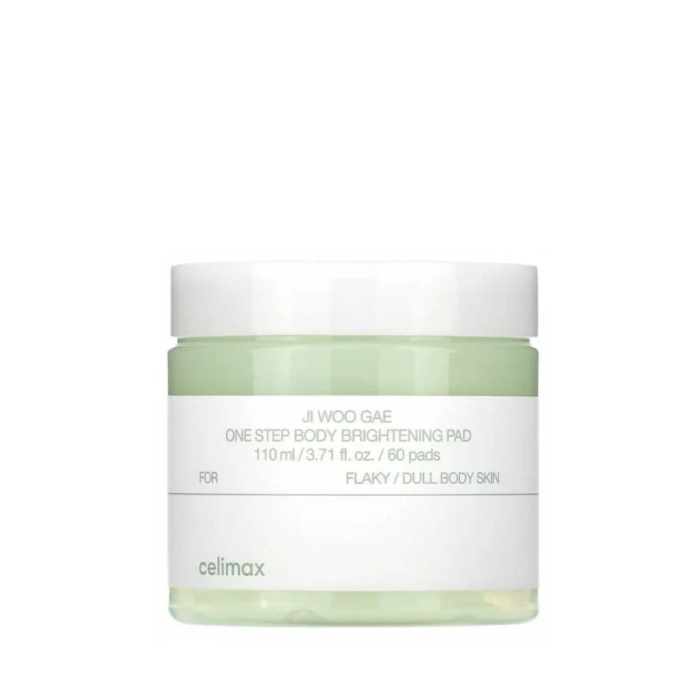 Celimax, Ji.Woo.Gae One Step Body Brightening Pad - Peeling Body Flakes , tampoane de exfoliere și de deschidere a culorii pielii, 60 buc