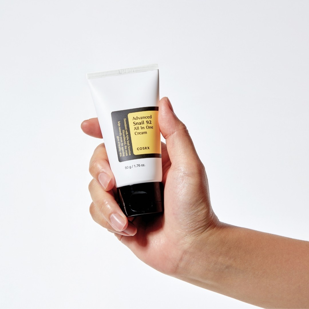COSRX, Advanced Snail 92 All In One Cream - Tube (NEW), cremă all in one cu mucină de melc, 50 g